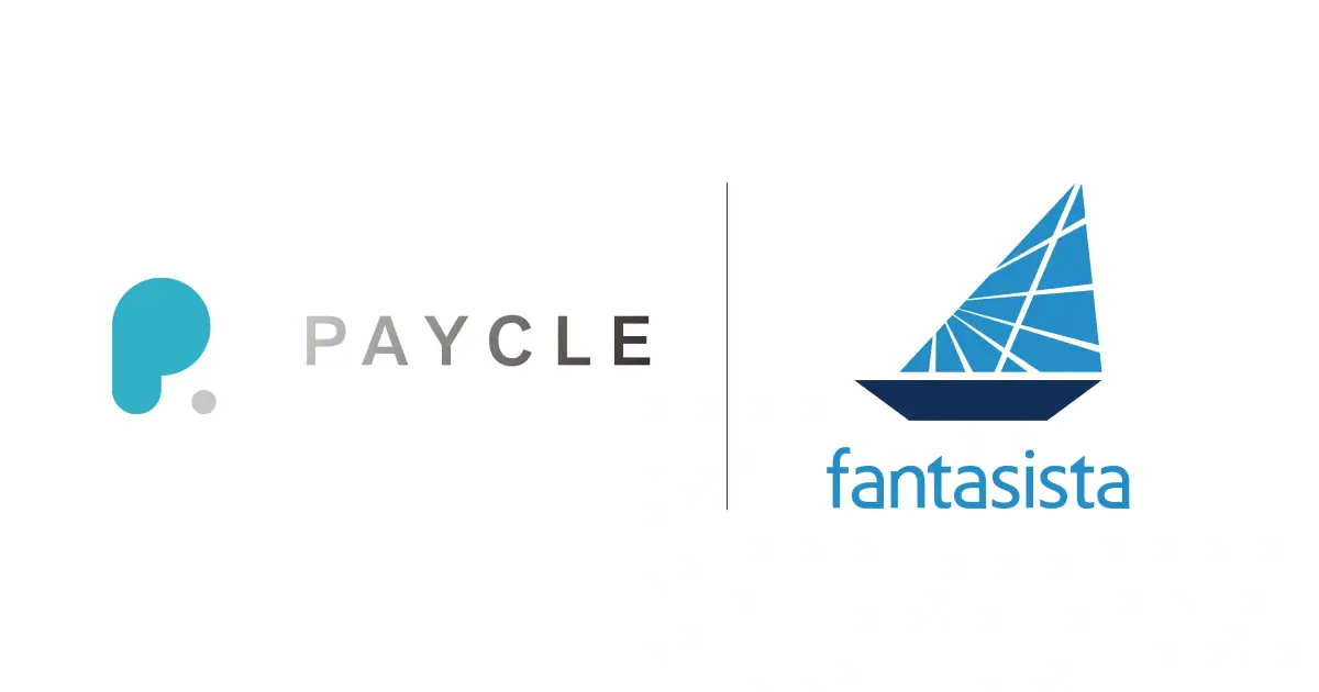 PaycleとFantasistaのロゴが並んでいる画像